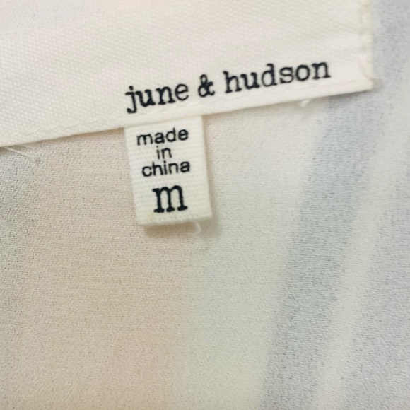 Beautiful blue peach dress - Picture 3 of 3